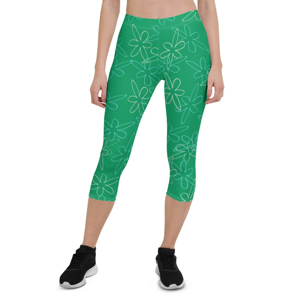 Disgust Halloween Cosplay Costume Capri Leggings