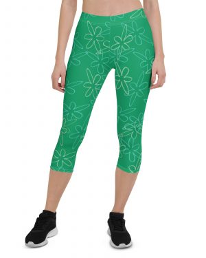 Disgust Halloween Cosplay Costume Capri Leggings