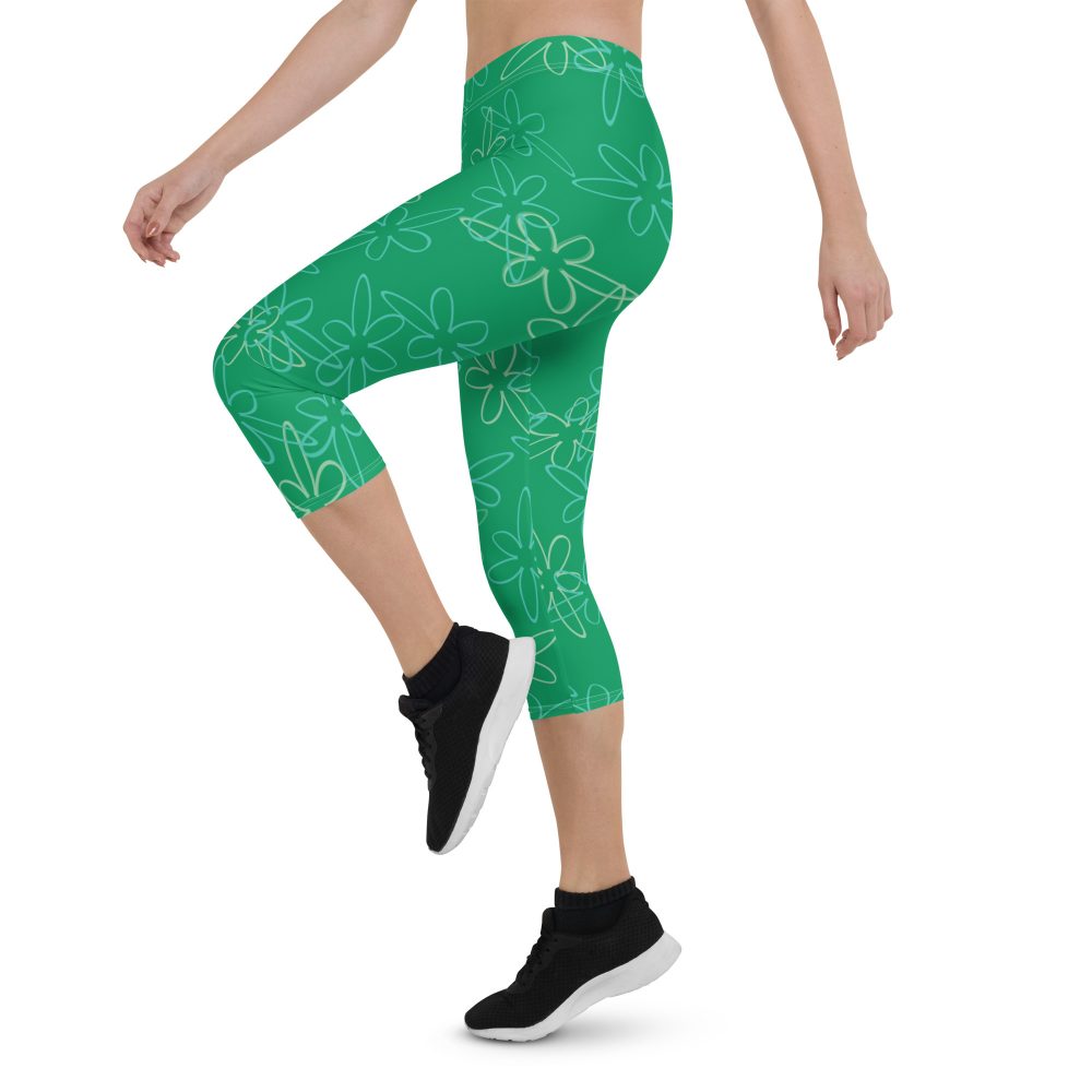 Disgust Halloween Cosplay Costume Capri Leggings - Image 3