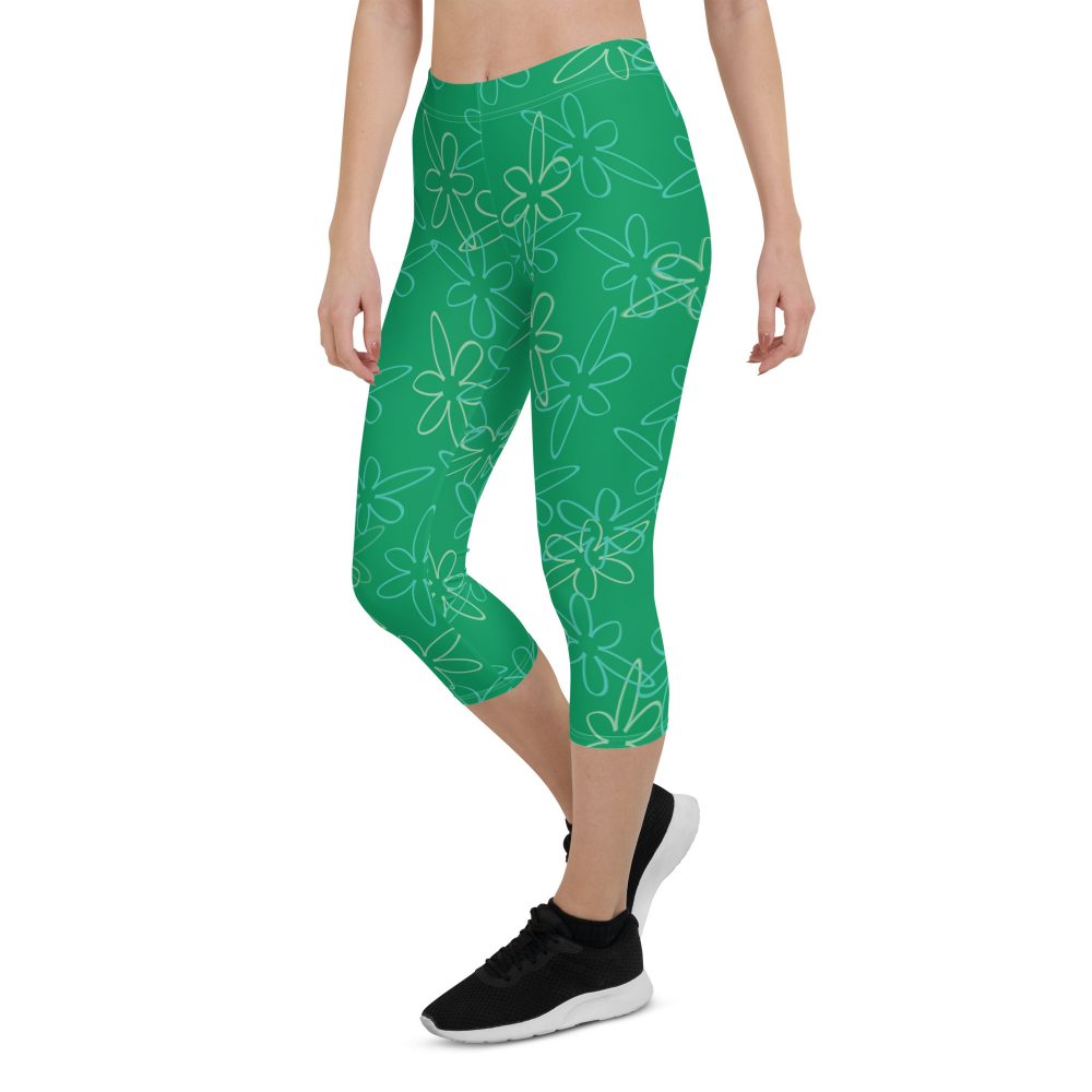 Disgust Halloween Cosplay Costume Capri Leggings - Image 5