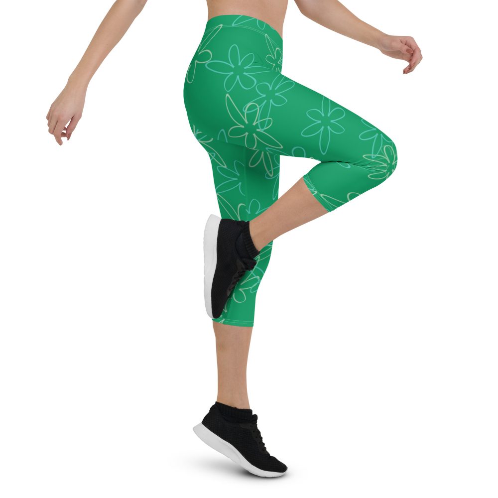 Disgust Halloween Cosplay Costume Capri Leggings - Image 4