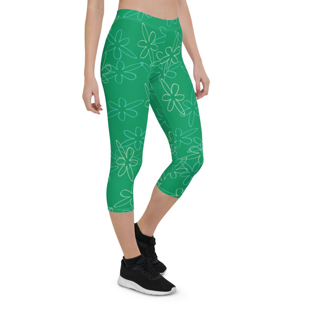 Disgust Halloween Cosplay Costume Capri Leggings - Image 6