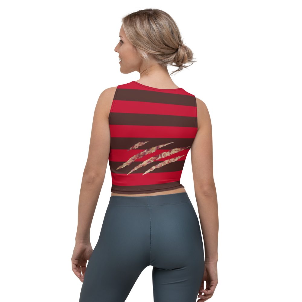 Freddy Nightmare Serial Killer Cosplay Costume Crop Top - Image 2