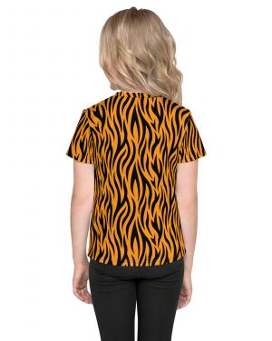 Tiger Rajah Halloween Cosplay Costume Kids T-shirt