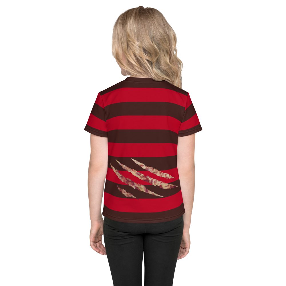 Freddy Nightmare Serial Killer Cosplay Costume Kids T-shirt - Image 2