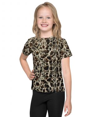 Snake Skin Costume Halloween Cosplay Reptile Print Kids T-Shirt