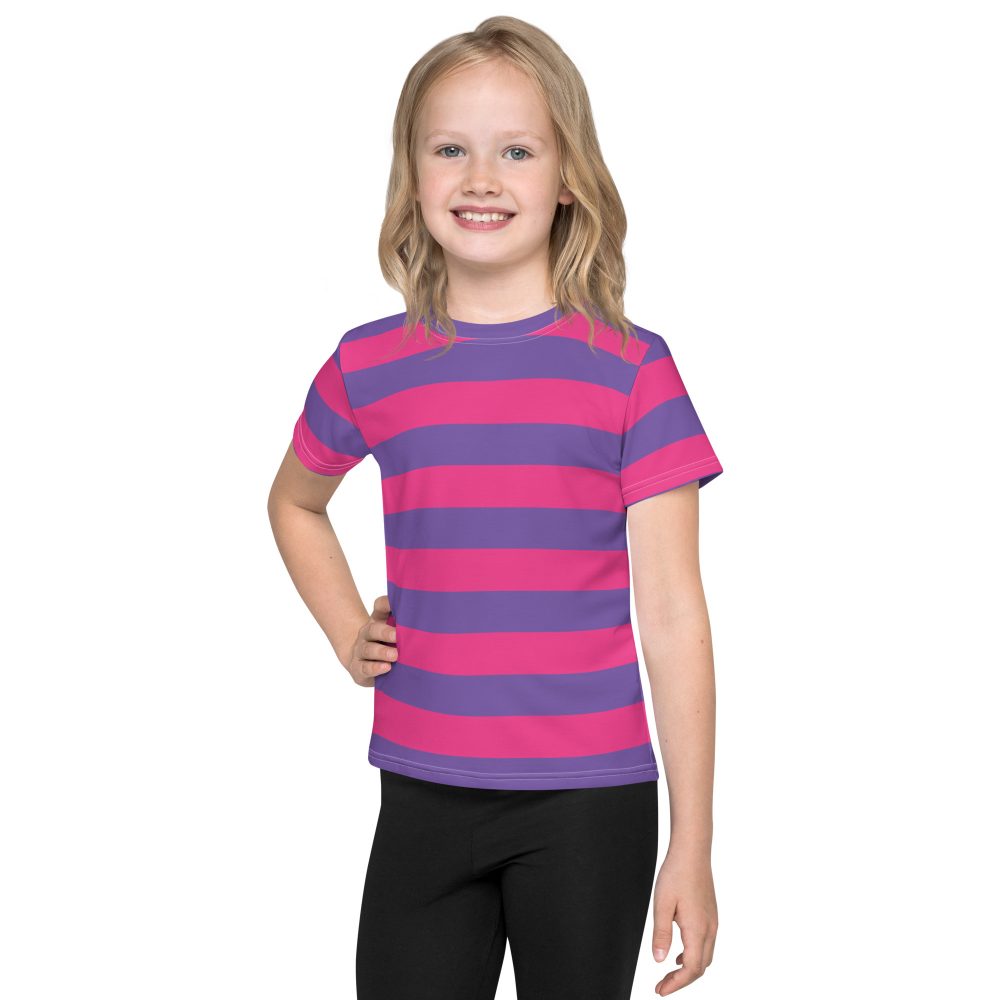 Cheshire Cat Halloween Cosplay Costume Kids T-shirt