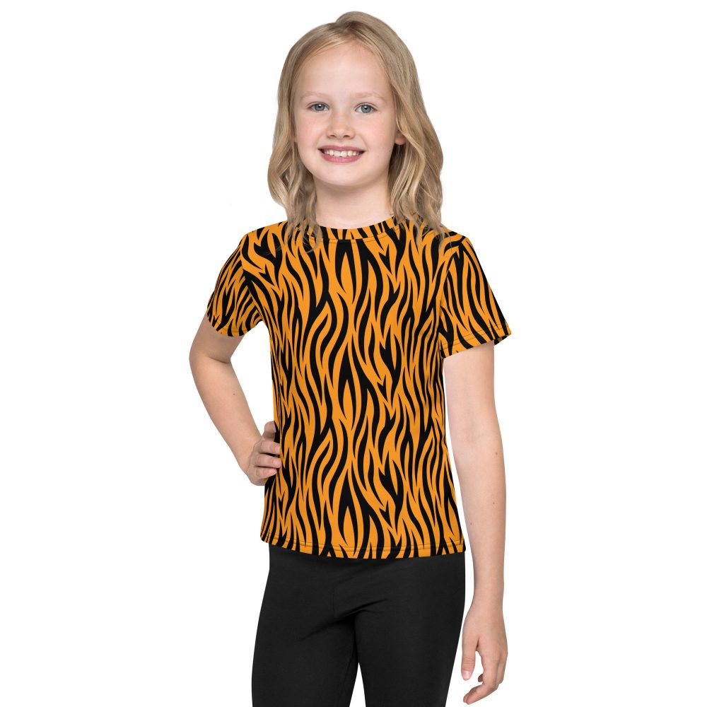 Tiger Rajah Halloween Cosplay Costume Kids T-shirt