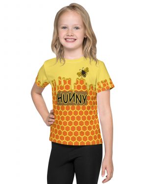 Honey Comb Halloween Cosplay Costume Kids T-shirt