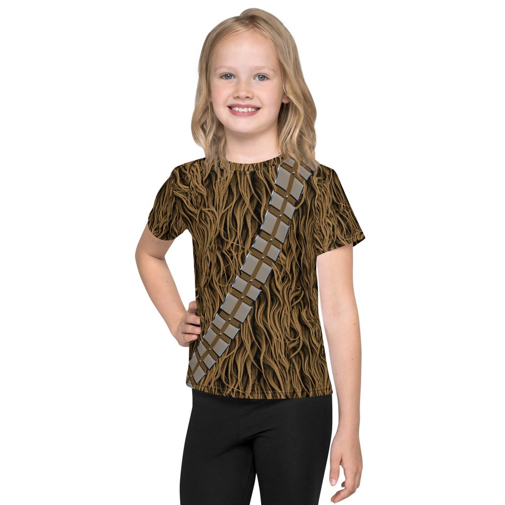 Chewbacca Chewie Halloween Cosplay Costume Kids T-shirt