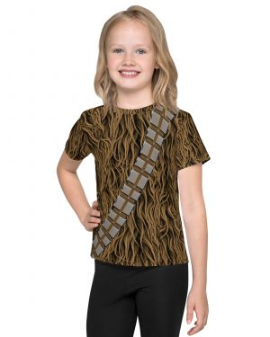 Chewbacca Chewie Halloween Cosplay Costume Kids T-shirt