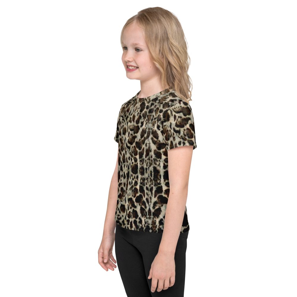 Snake Skin Costume Halloween Cosplay Reptile Print Kids T-Shirt - Image 4