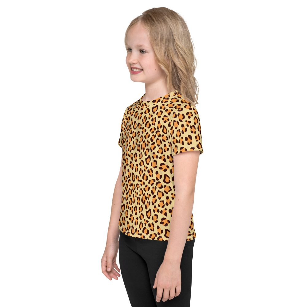 Leopard Jaguar Halloween Cosplay Costume Kids T-shirt - Image 4