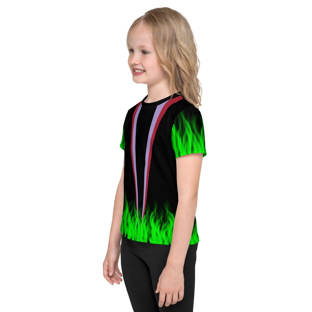 Maleficent Halloween Cosplay Costume Kids T-shirt - Image 4