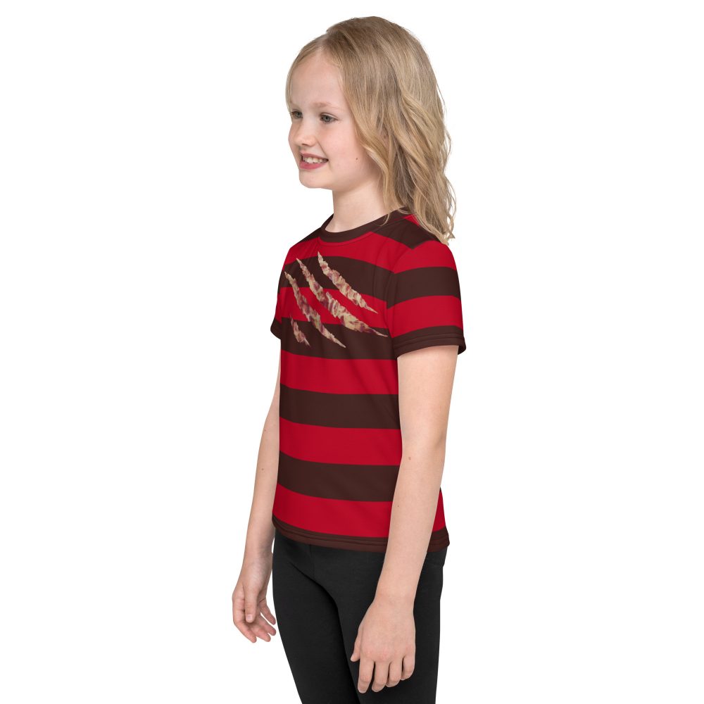 Freddy Nightmare Serial Killer Cosplay Costume Kids T-shirt - Image 4