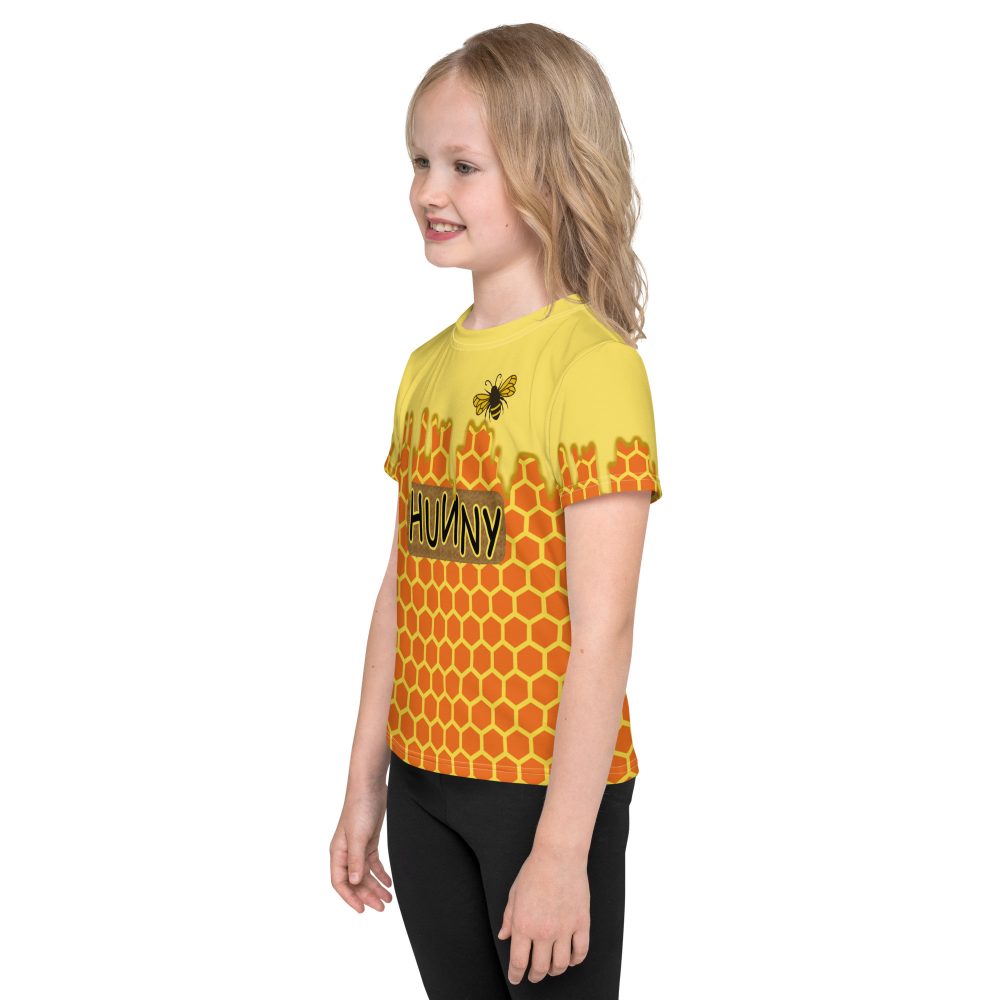 Honey Comb Halloween Cosplay Costume Kids T-shirt - Image 4