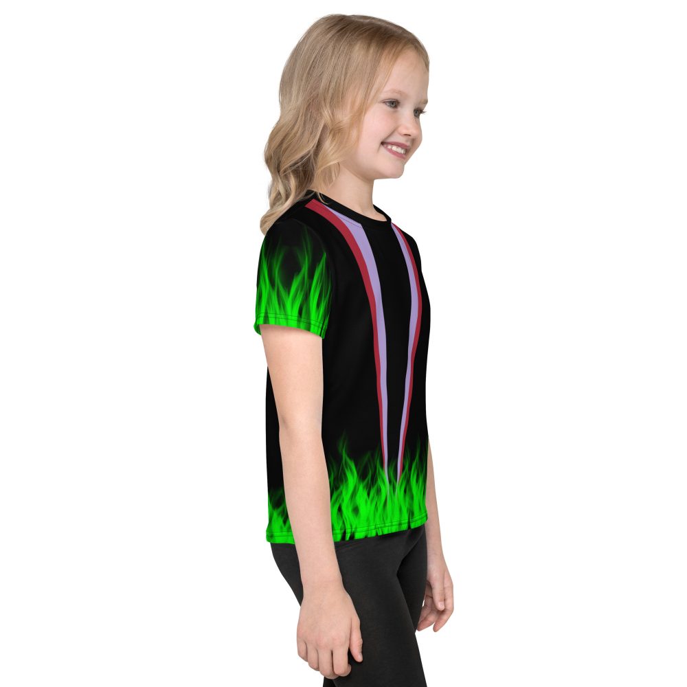 Maleficent Halloween Cosplay Costume Kids T-shirt - Image 3