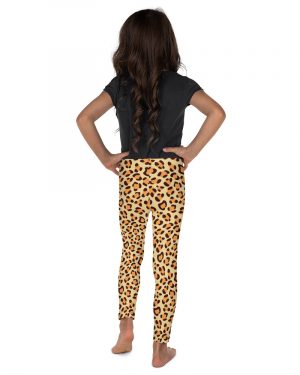 Leopard Jaguar Halloween Cosplay Costume Kid’s Leggings