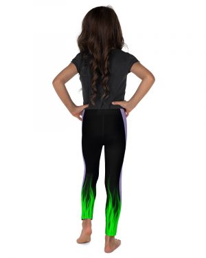 Maleficent Halloween Cosplay Costume Kid’s Leggings