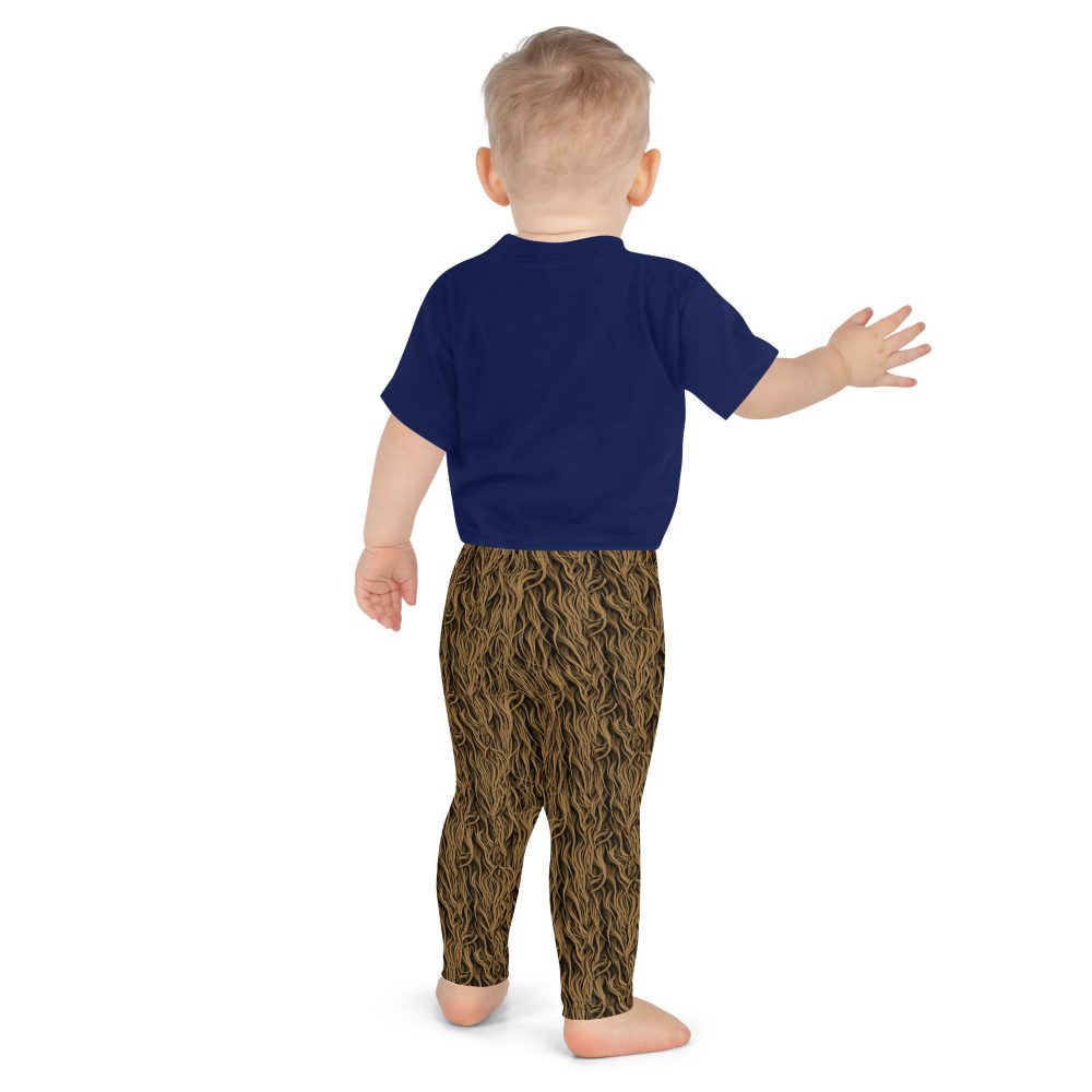 Sasquatch Big Foot Chewbacca Halloween Cosplay Costume Kid's Leggings - Image 2