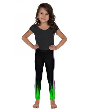 Maleficent Halloween Cosplay Costume Kid’s Leggings