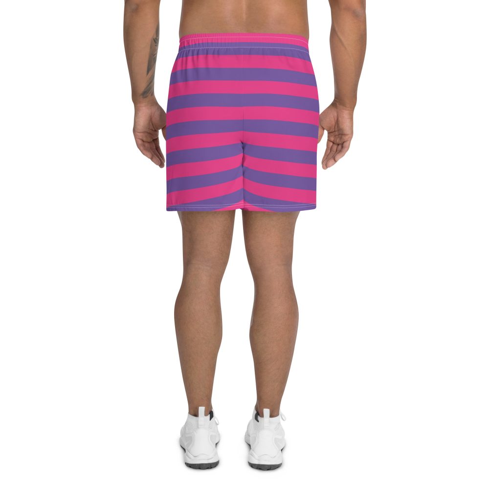 Cheshire Cat Halloween Cosplay Costume Men's Athletic Shorts - Image 4