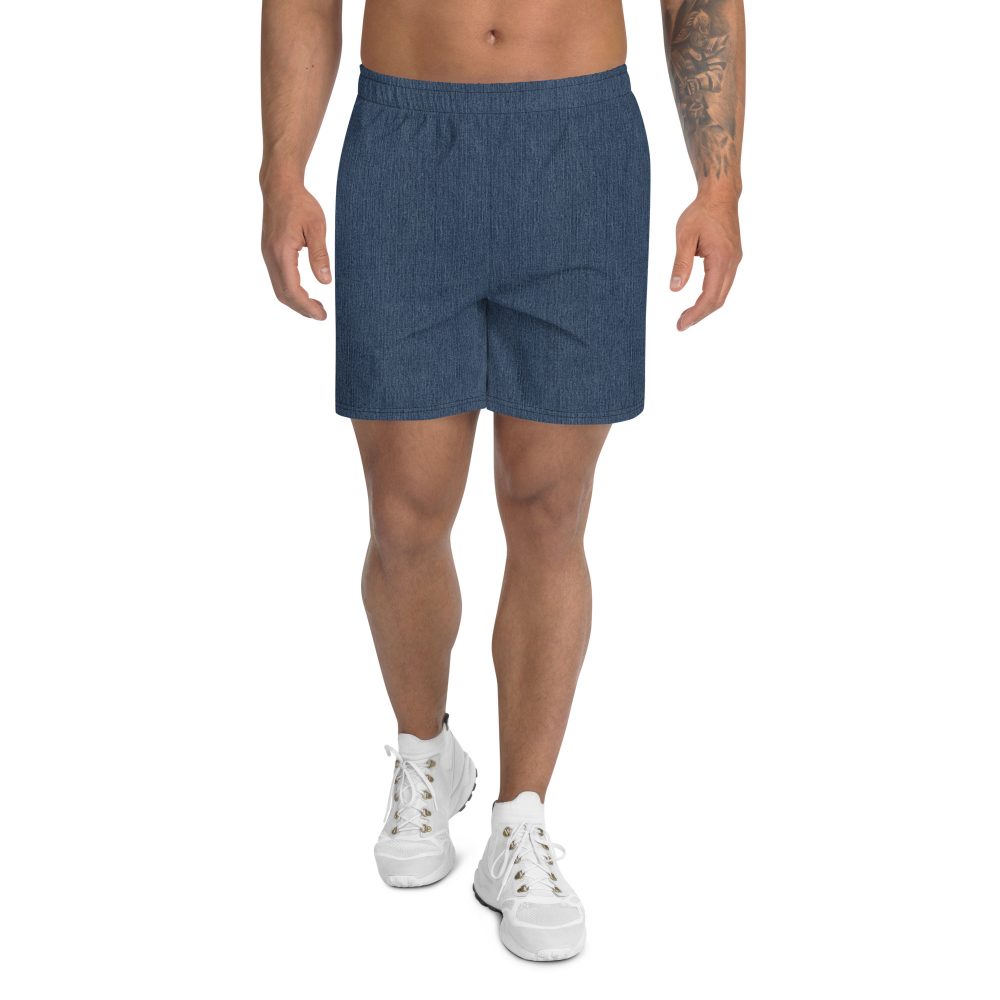 Jeggings - Jean Print Men's Long Shorts