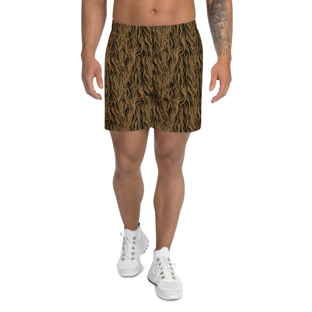 Sasquatch Big Foot Chewbacca Halloween Cosplay Costume Men's Athletic Shorts