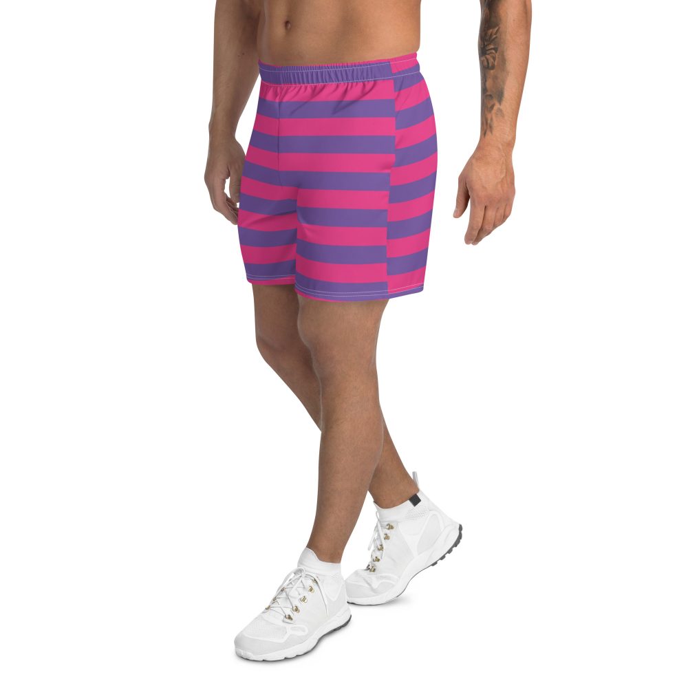 Cheshire Cat Halloween Cosplay Costume Men's Athletic Shorts - Image 3