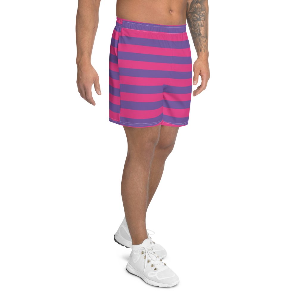 Cheshire Cat Halloween Cosplay Costume Men's Athletic Shorts - Image 2