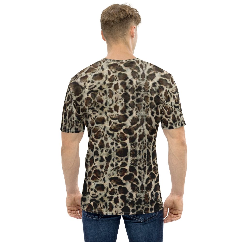 Snake Skin Costume Halloween Cosplay Reptile Print Men's t-shirt - Image 3