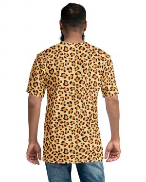 Leopard Jaguar Halloween Cosplay Costume Men’s T-Shirt