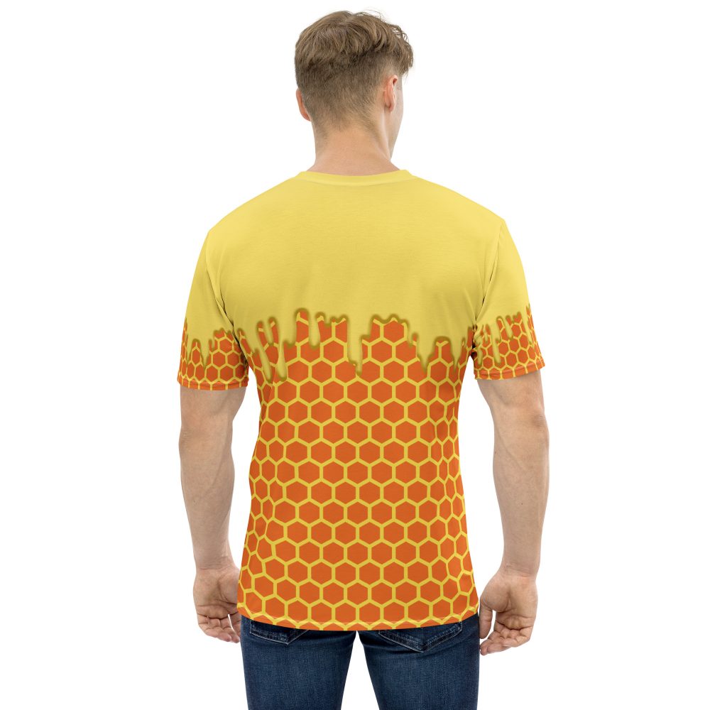 Honey Comb Halloween Cosplay Costume Men's T-shirt - Image 2