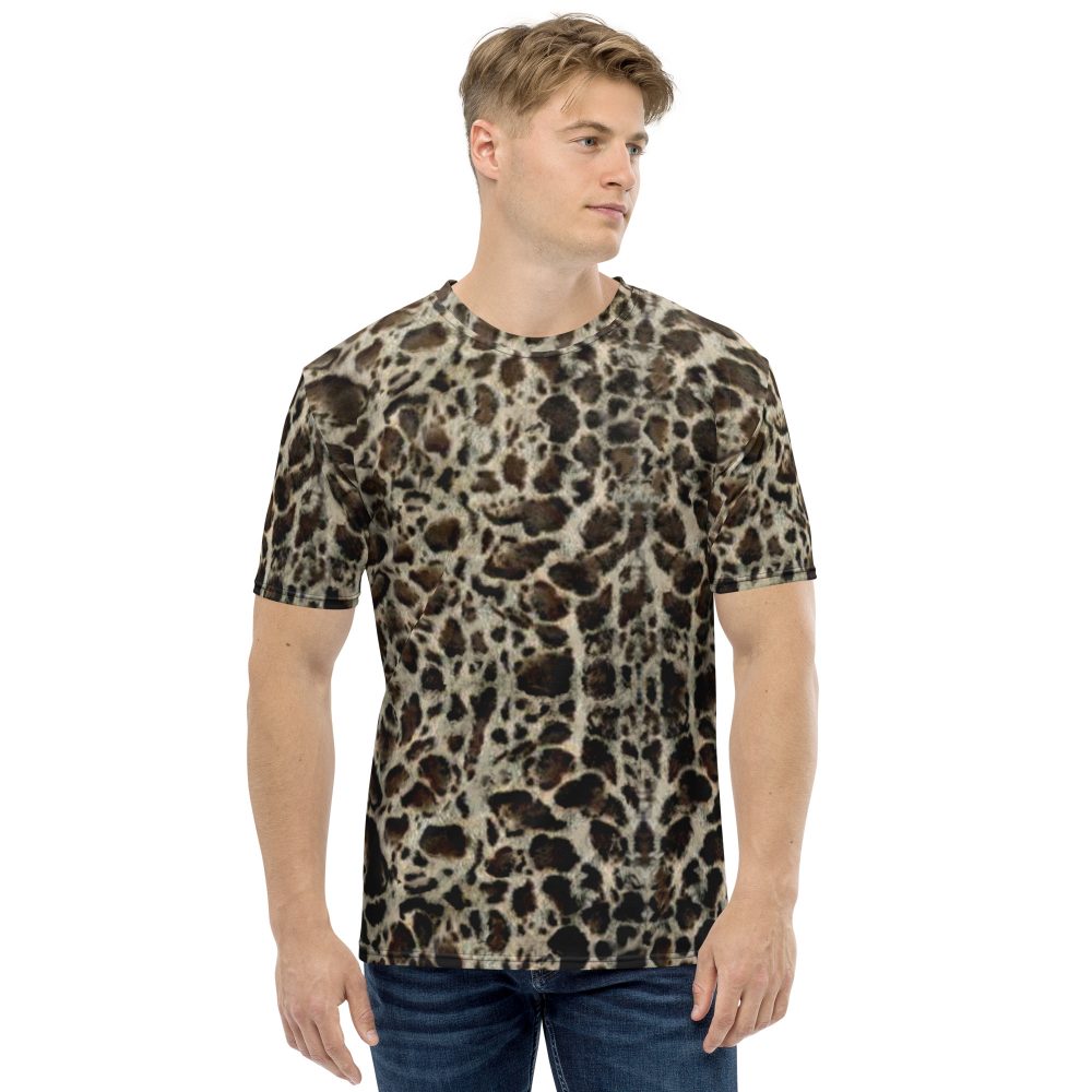 Snake Skin Costume Halloween Cosplay Reptile Print Men's t-shirt - Image 2