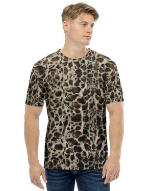 Snake Skin Costume Halloween Cosplay Reptile Print Men’s t-shirt