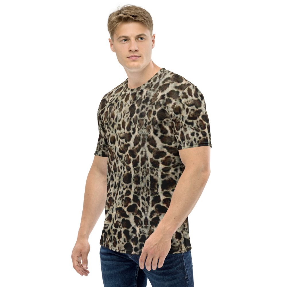 Snake Skin Costume Halloween Cosplay Reptile Print Men's t-shirt - Image 4