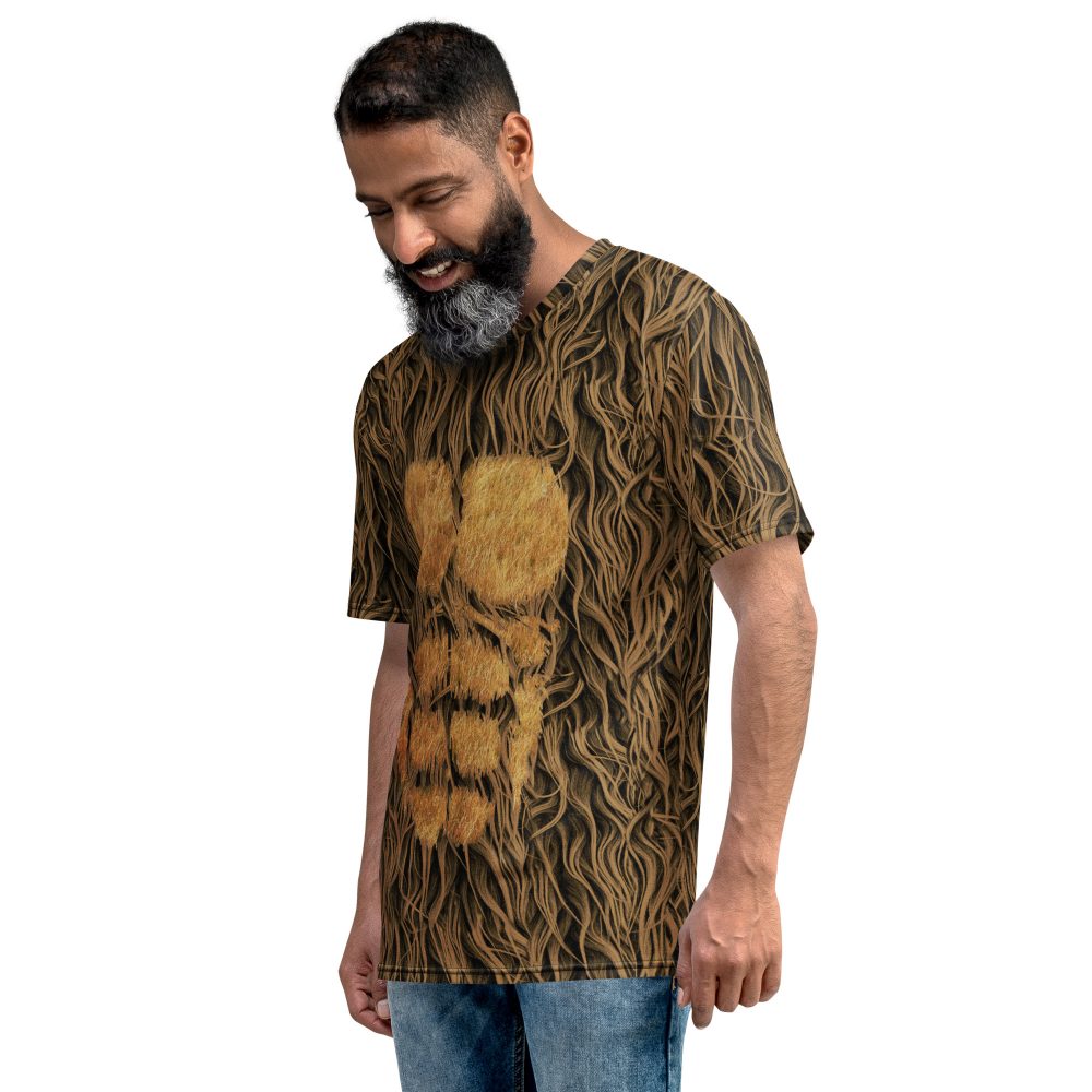 Sasquatch Big Foot Chewbacca Halloween Cosplay Costume Men's t-shirt - Image 3