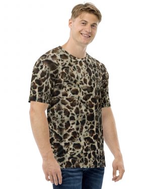 Snake Skin Costume Halloween Cosplay Reptile Print Men’s t-shirt