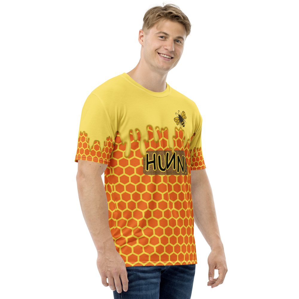 Honey Comb Halloween Cosplay Costume Men's T-shirt - Image 4