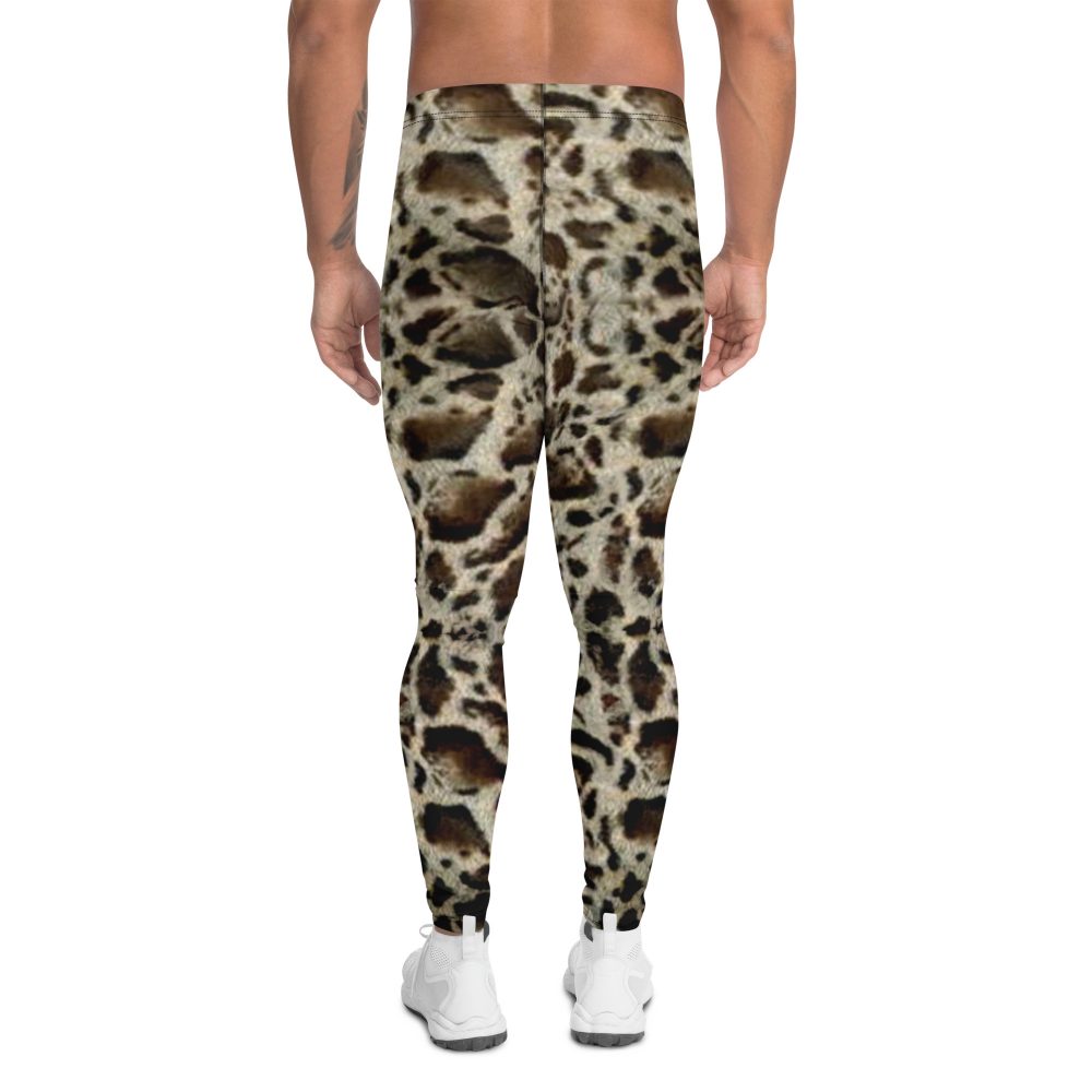 snake costume, jaguar, leopard, reptile costume, animal print, activewear, running, rundisney, rundisney costume, dance costume, men's costume, uv protection, men's leggings, leggings, meggings, polyester, spandex, gusset