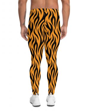 Tiger Rajah Halloween Cosplay Costume Men’s Leggings