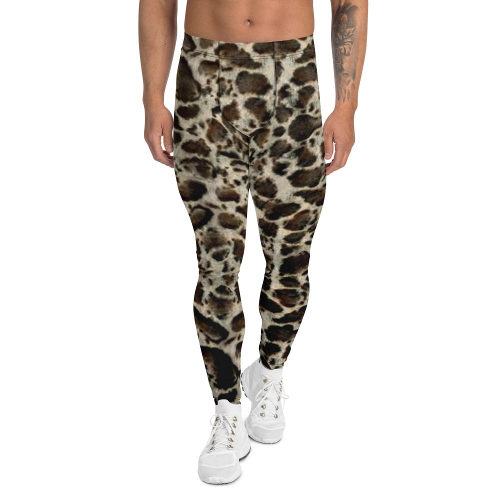 snake costume, jaguar, leopard, reptile costume, animal print, activewear, running, rundisney, rundisney costume, dance costume, men's costume, uv protection, men's leggings, leggings, meggings, polyester, spandex, gusset