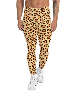 Leopard Jaguar Halloween Cosplay Costume Men’s Leggings