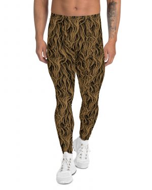 Sasquatch Big Foot Chewbacca Halloween Cosplay Costume Men’s Leggings