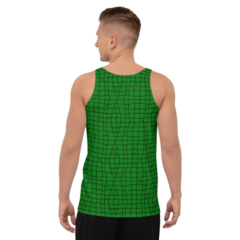 Alligator - Crocodile Halloween Cosplay Costume Unisex Tank Top - Image 4