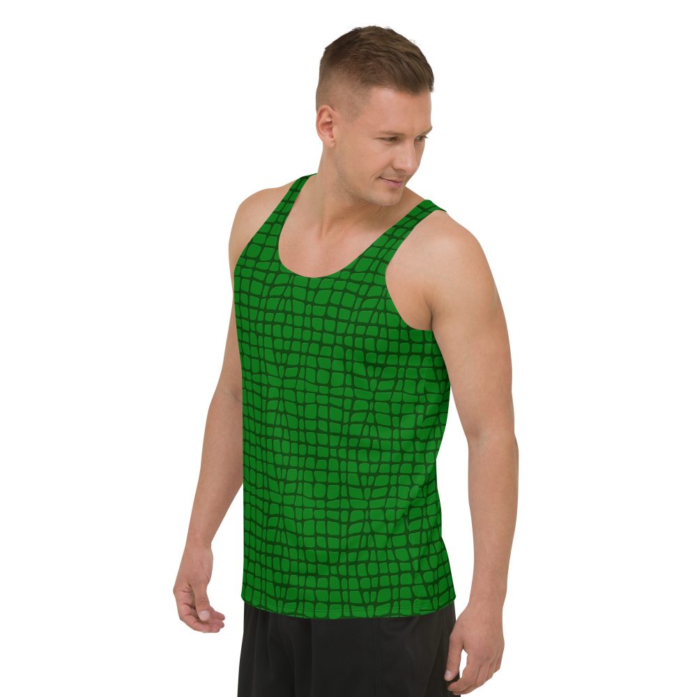 Alligator - Crocodile Halloween Cosplay Costume Unisex Tank Top - Image 2