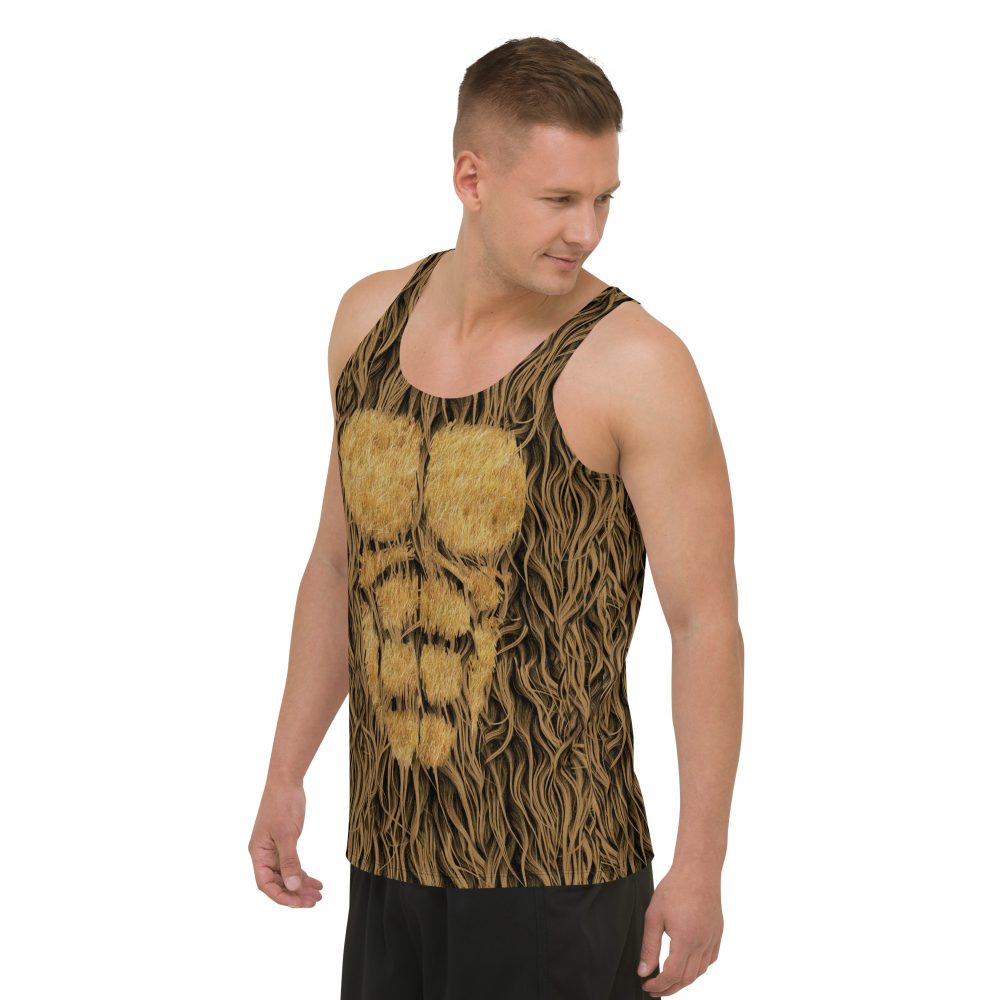 Sasquatch Big Foot Chewbacca Halloween Cosplay Costume Unisex Tank Top - Image 2