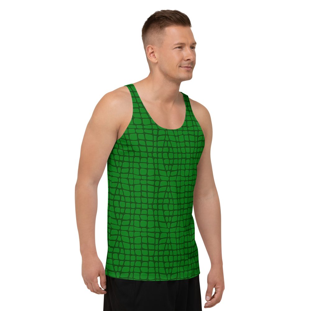 Alligator - Crocodile Halloween Cosplay Costume Unisex Tank Top - Image 3