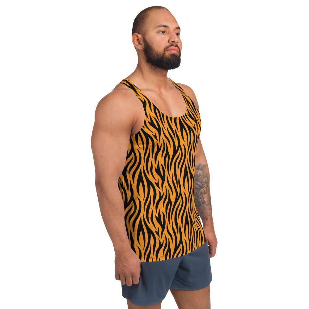 Tiger Rajah Halloween Cosplay Costume Unisex Tank Top - Image 3