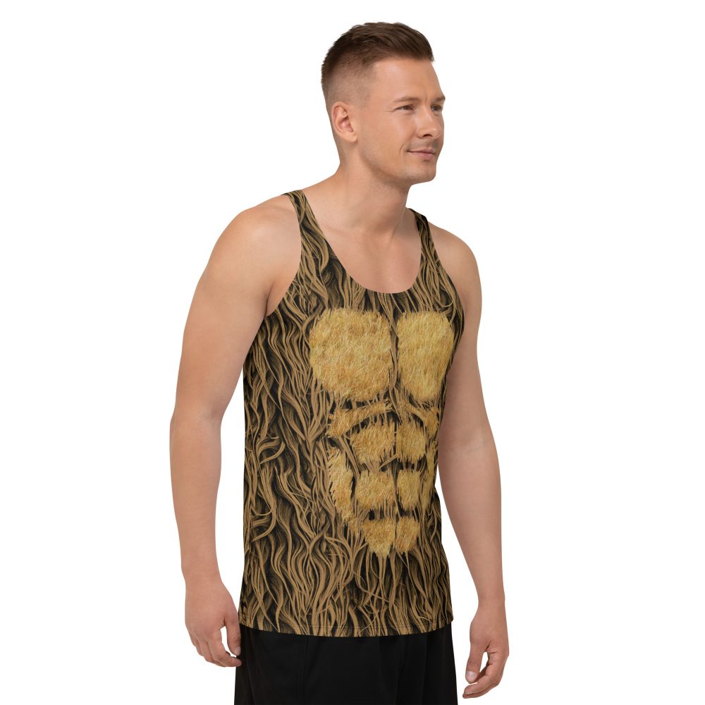 Sasquatch Big Foot Chewbacca Halloween Cosplay Costume Unisex Tank Top - Image 3